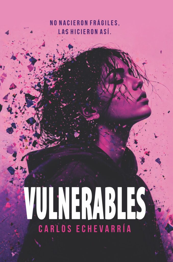 Imagen promocional de Vulnerables, novela sobre desconexión digital y redes sociales de Carlos Echevarría