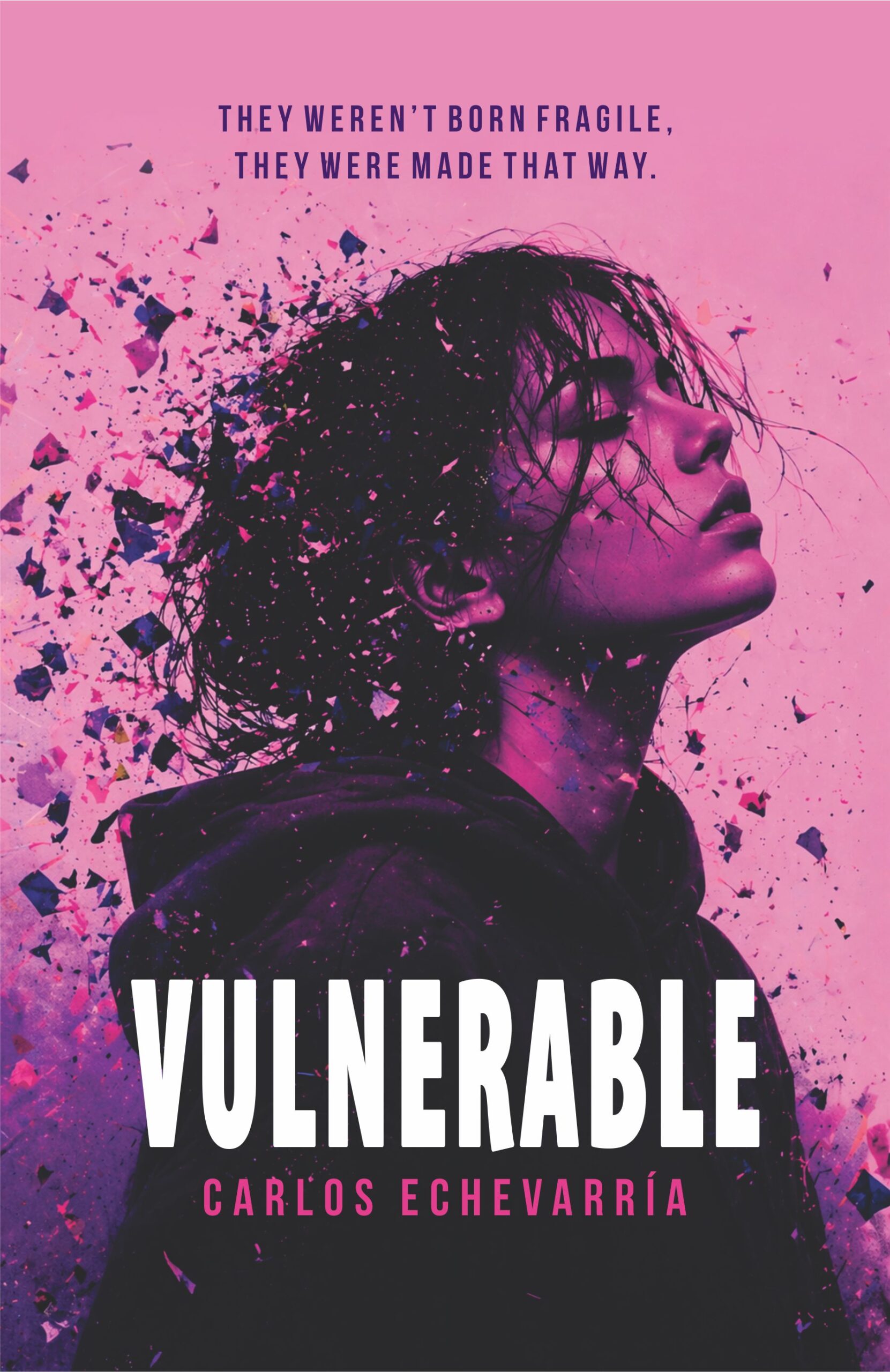 Vulnerable by Carlos Echevarría, contemporary young adult novel about social media and emotional fragility
